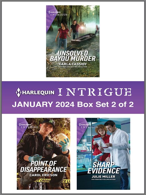 Title details for Harlequin Intrigue January 2024--Box Set 2 of 2 by Carla Cassidy - Available